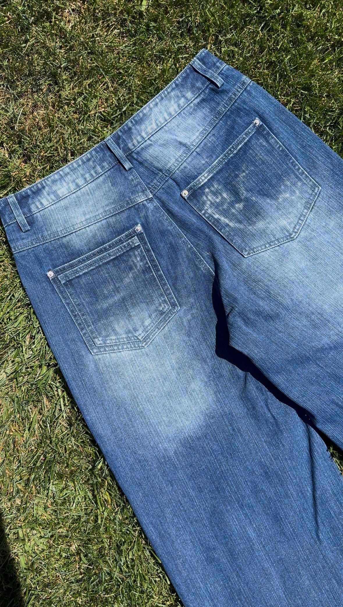 "face" slub denim
